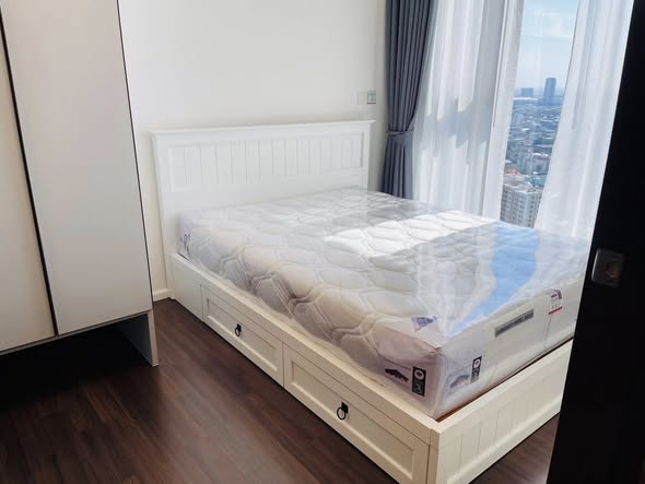 bedroom of Whizdom Inspire Sukhumvit วิสซ์ดอม อินสปาย สุขุมวิท