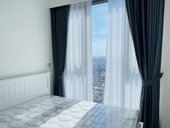 bedroom of Whizdom Inspire Sukhumvit วิสซ์ดอม อินสปาย สุขุมวิท