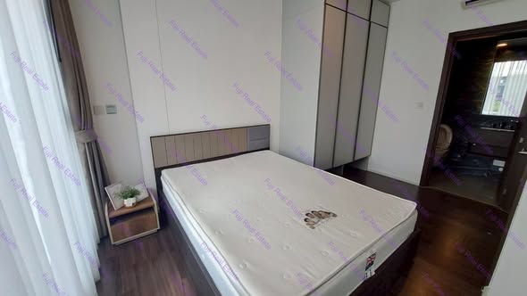 bedroom of Whizdom Inspire Sukhumvit วิสซ์ดอม อินสปาย สุขุมวิท