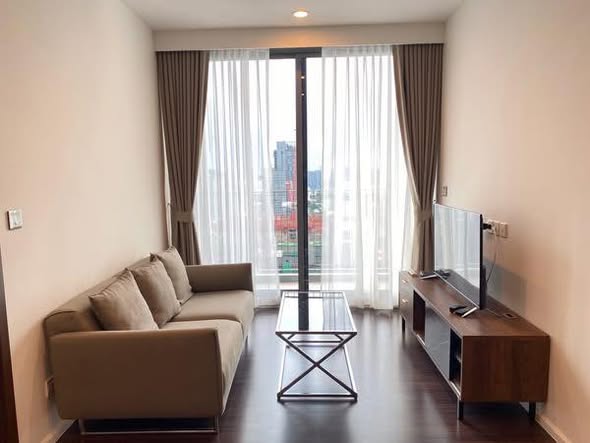 living room and bedroom of Whizdom Inspire Sukhumvit วิสซ์ดอม อินสปาย สุขุมวิท