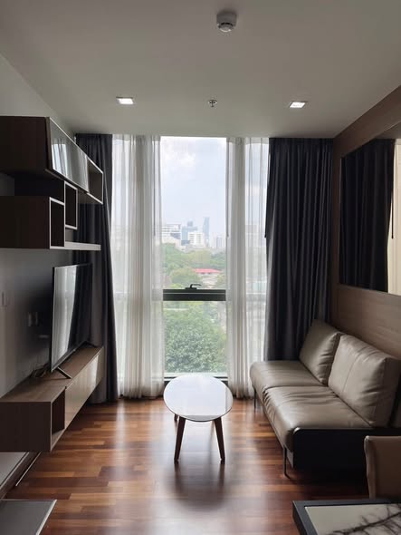 living room and bedroom of Wish Signature II Midtown Siam