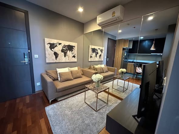 living room of WISH Signature Midtown Siam (วิช ซิกเนเจอร์ มิดทาวน์ สยาม)