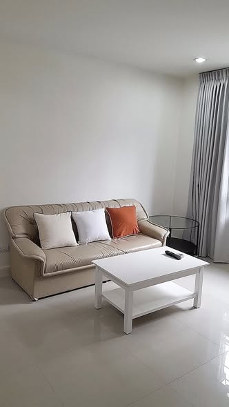 living room and bedroom of Wish@Siam