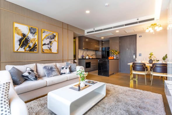 living room of Wyndham Bangkok Queen Convention Centre Hotel