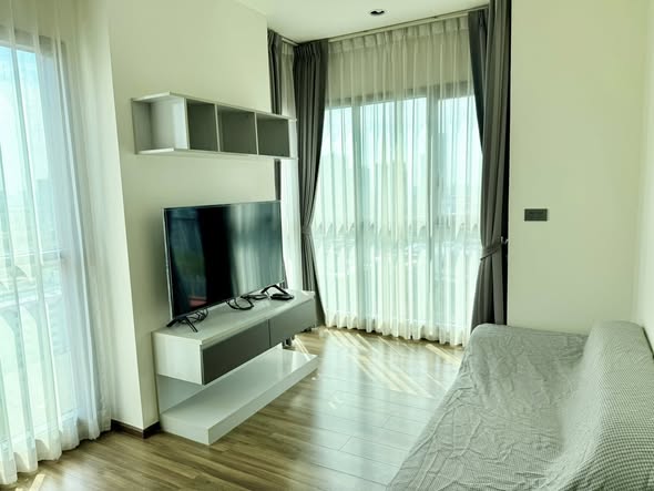 bedroom and living room of WYNE by Sansiri