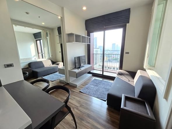 living room and bedroom of WYNE by Sansiri