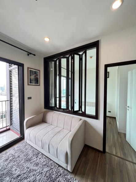living room and room interior of WYNE by Sansiri