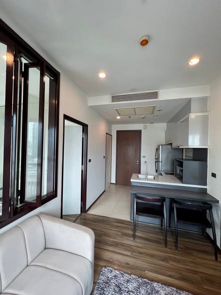living room and room interior of WYNE by Sansiri