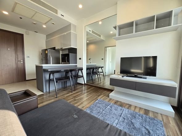 living room and room interior of WYNE by Sansiri