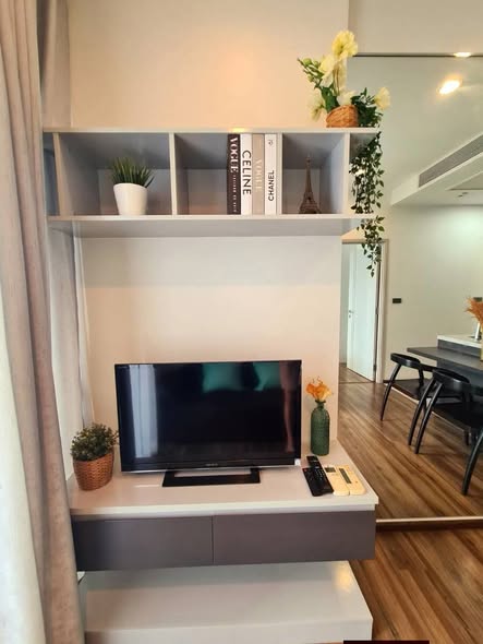 living room and room interior of WYNE by Sansiri