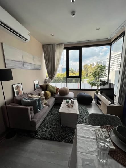 living room and bedroom of XT Ekkamai