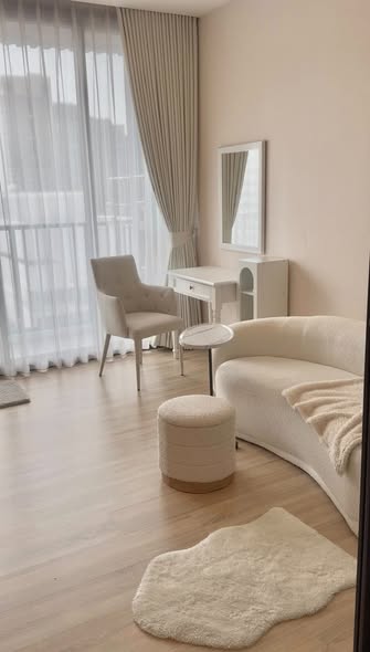 bedroom and living room of XT Phayathai