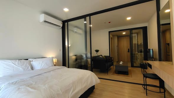 bedroom and room interior of XT Phayathai