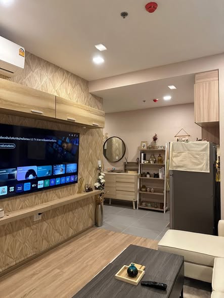 living room and bedroom of XT Phayathai