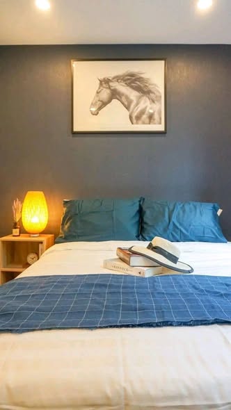 bedroom of Zenith Place Sukhumvit 42