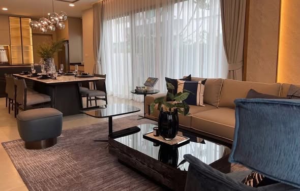 living room of มัณฑนา บางนา กม.15 | MANTANA Bangna km. 15