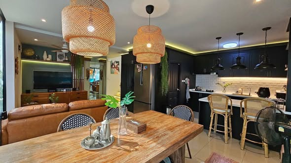 living room and room interior of 1.Areeya Como Primo
