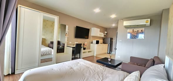 bedroom of คอนโด ปันนา โอเอซิส เรสซิเด้นซ์ 2