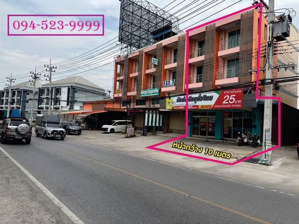 ให้เช่าอาคารพาณิชย์(มี2คูหา)