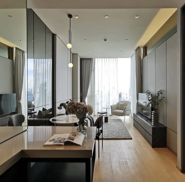 living room and room interior of 28 Chidlom