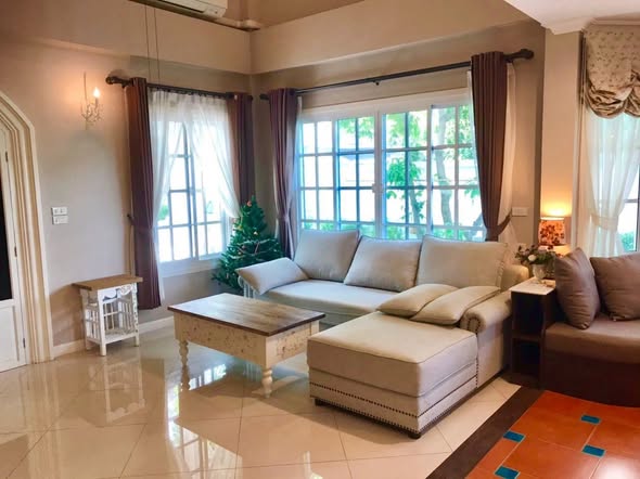 living room of แฟนตาเซีย วิลล่า3