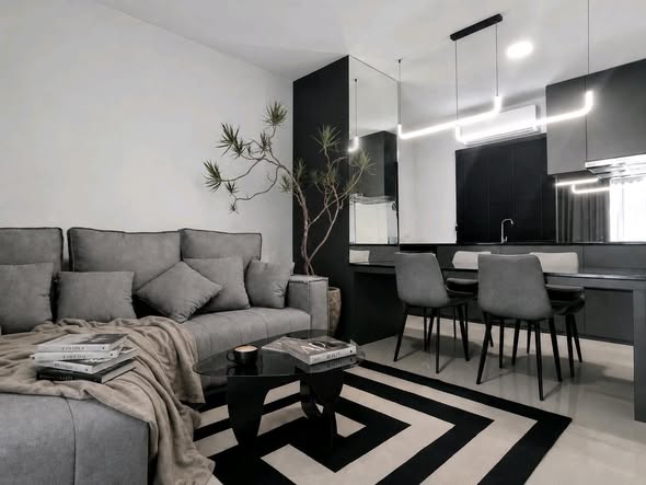 living room of พลีโน่ สุขุมวิท-บางนา 3 Pleno Sukhumvit-Bangna 3