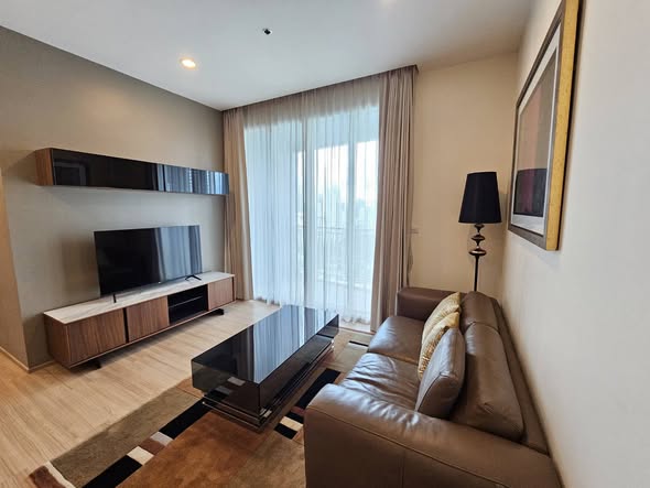 living room and bedroom of 39 by Sansiri