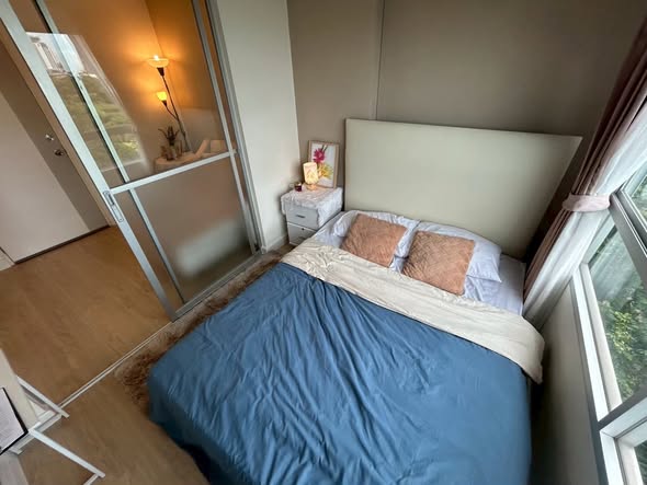 bedroom of ลุมพินีวิลล์ สุขุมวิท 76 แบริ่ง-สเตชั่น เฟส 1