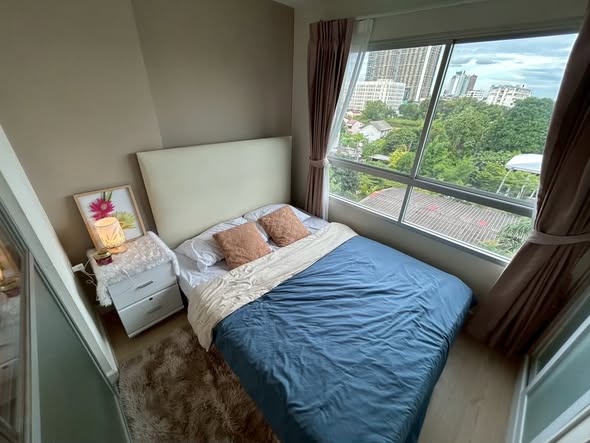 bedroom of ลุมพินีวิลล์ สุขุมวิท 76 แบริ่ง-สเตชั่น เฟส 1
