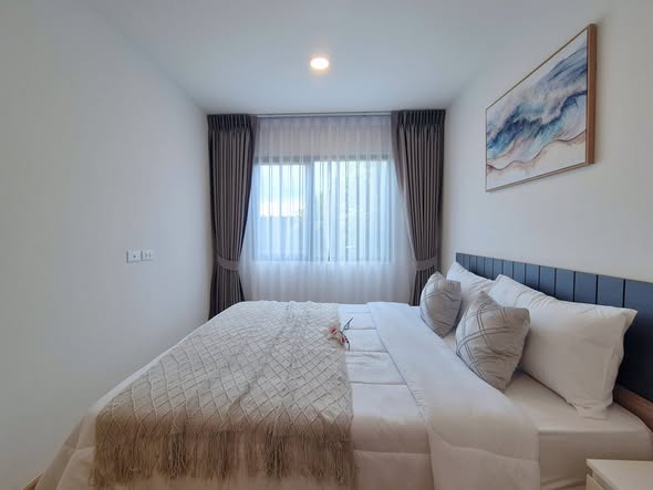 bedroom of ชีวาทัย ฮอลล์มาร์ค ลาดพร้าว – โชคชัย 4 (เฟส 2)