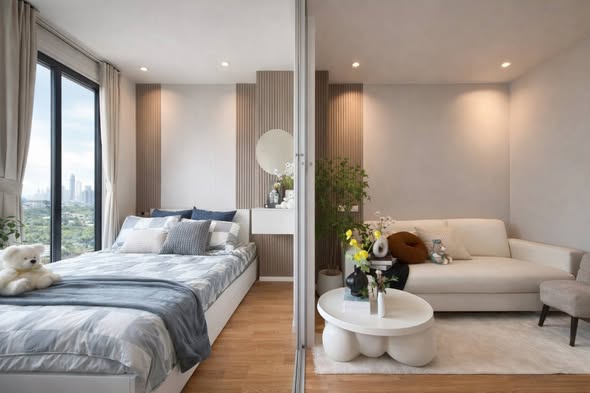 bedroom of ลุมพินี วิลล์ ราชพฤกษ์ – บางแวก