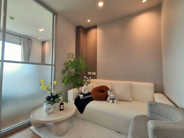 living room and bedroom and bathroom of ลุมพินี วิลล์ ราชพฤกษ์ – บางแวก