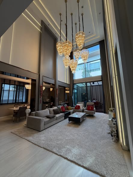 living room of เดอะ เจนทริ เกษตร – นวมินทร์ (The Gentry Kaset Nawamin)