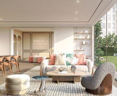 living room of กู้ดเดย์ สุขุมวิท 93 Good Day Sukhumvit 93