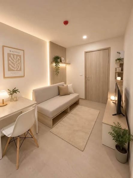 living room of กู้ดเดย์ สุขุมวิท 93 Good Day Sukhumvit 93