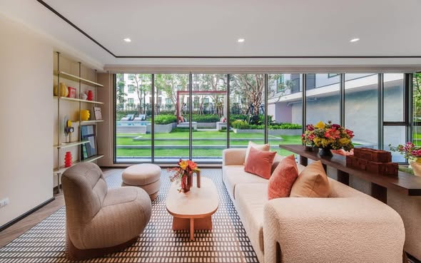 living room and room interior of กู้ดเดย์ สุขุมวิท 93 Good Day Sukhumvit 93