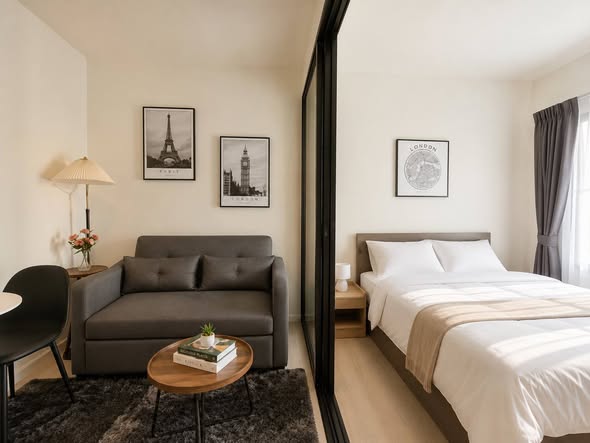 bedroom of A Space Mega 2 เอ สเปซ เมกา 2