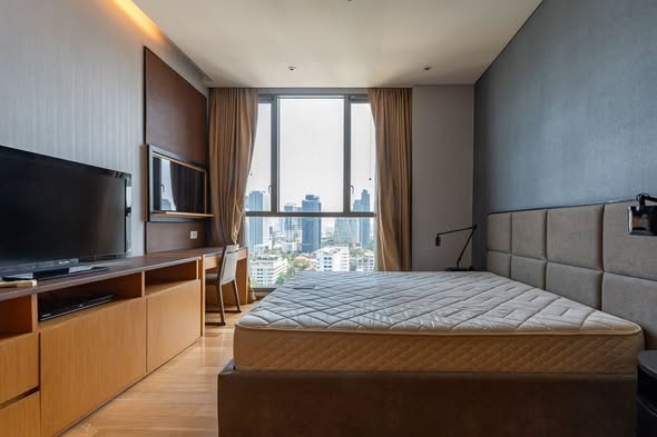 bedroom of AEQUA Residence Sukhumvit 49 dad no3