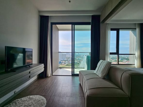living room of AERAS Beachfront Condominium Jomtien Pattaya
