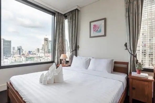 bedroom of Aguston Sukhumvit 22