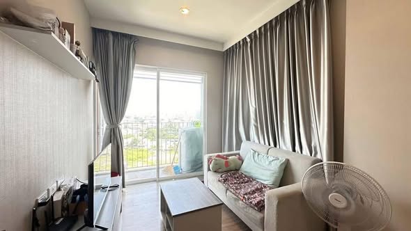 bedroom and living room and room interior of Amber Condominium By Eastern Star
