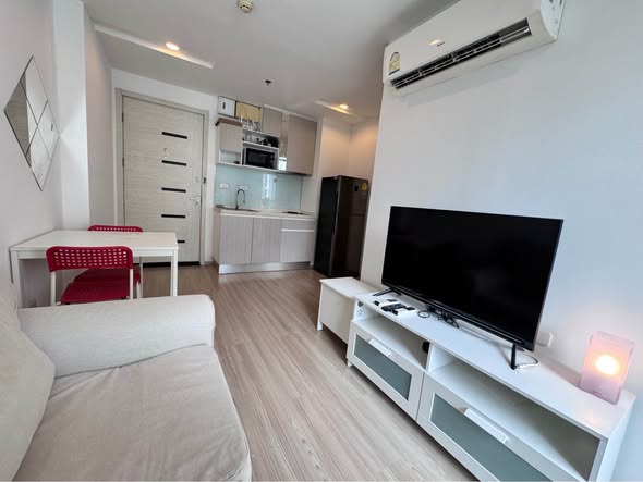 living room and bedroom of Artemis Sukhumvit 77