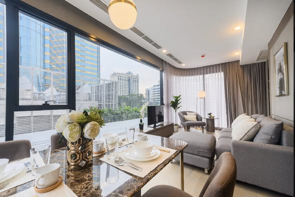 living room of Ashton Asoke