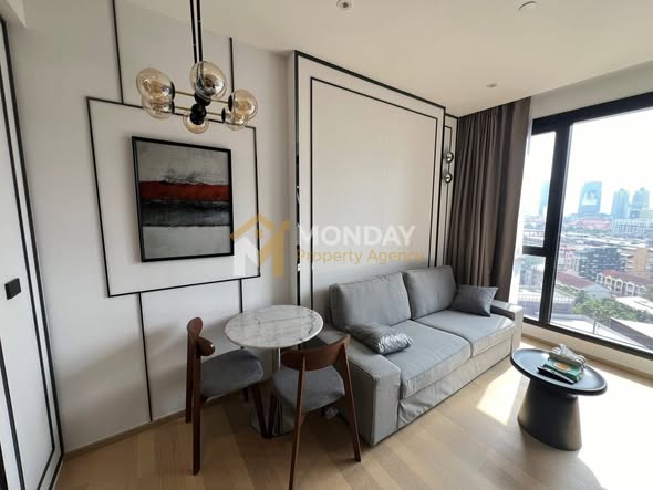 living room and bedroom of Ashton Asoke