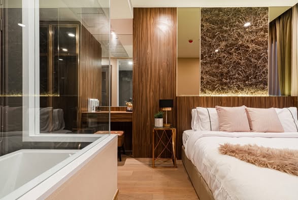 bedroom of Ashton Chula-Silom