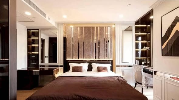 bedroom of Ashton Chula-Silom