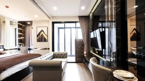 bedroom of Ashton Chula-Silom