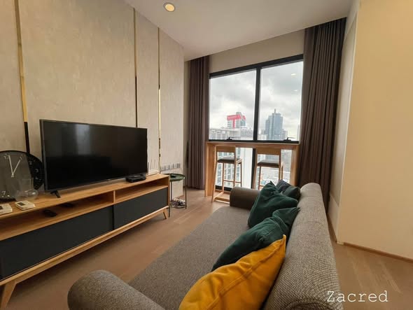 bedroom and living room of Ashton Chula-Silom