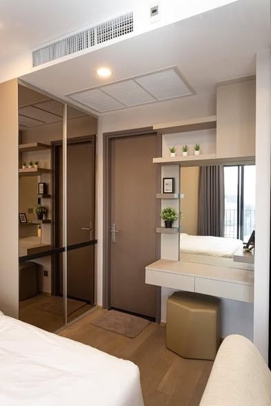 bedroom and room interior of Ashton Chula-Silom