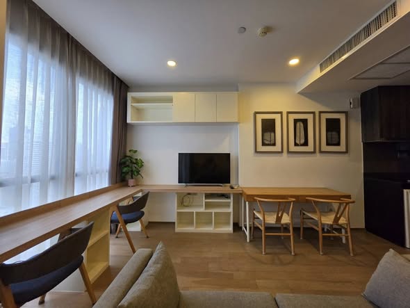 living room and room interior of Ashton Chula-Silom